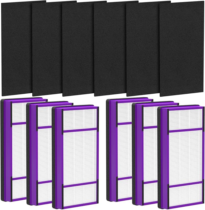 6-Pack AER1 Replacement Filter Compatible by GoKBNY