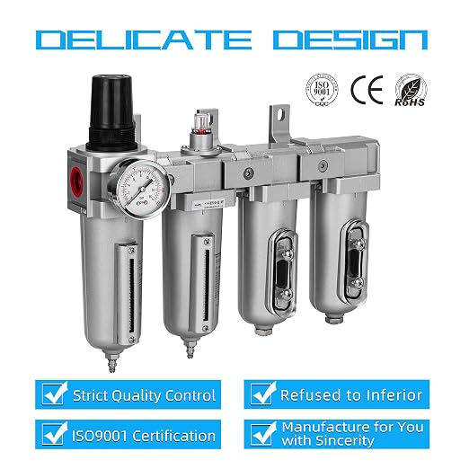 NANPU 3/4" NPT Industrial Grade 4 Stage Air Drying System - Image 6