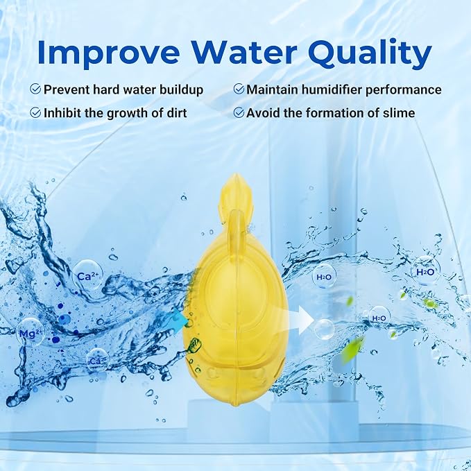 Funmit Humidifier Cleaning Fish, 12 Pack Humidifier Cleaner - Image 5