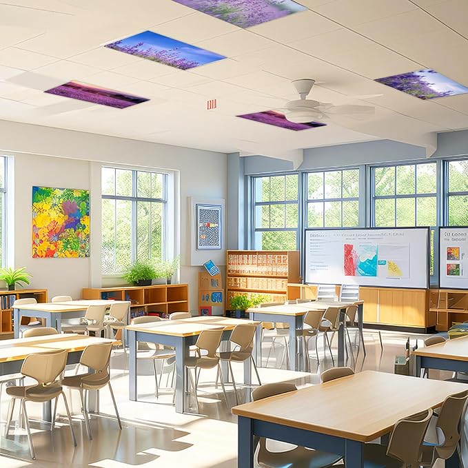 8 Pcs Fluorescent Light Covers - Image 6