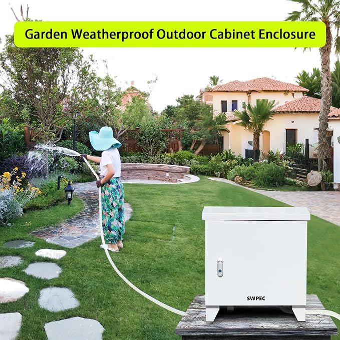 Pond, Water Garden Weatherproof Outdoor Cabinet Enclosure - Image 9