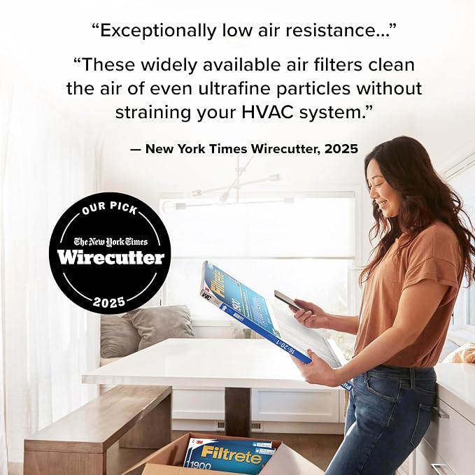 Filtrete 14x30x1 AC Furnace Air Filter, MERV 13, MPR 1900, Premium Allergen - Image 2