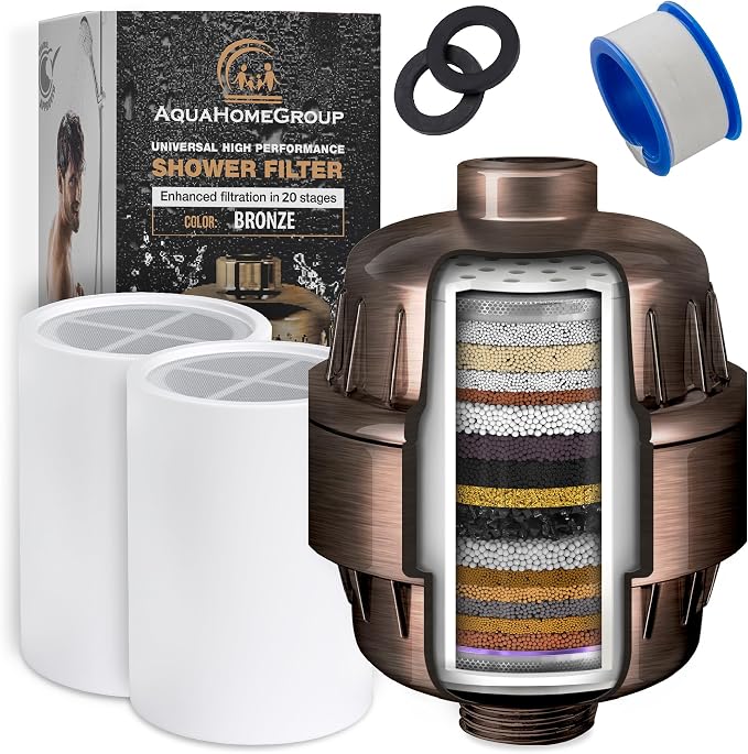 AquaHomeGroup 20 Stage Shower Filter by Aquahomegroup