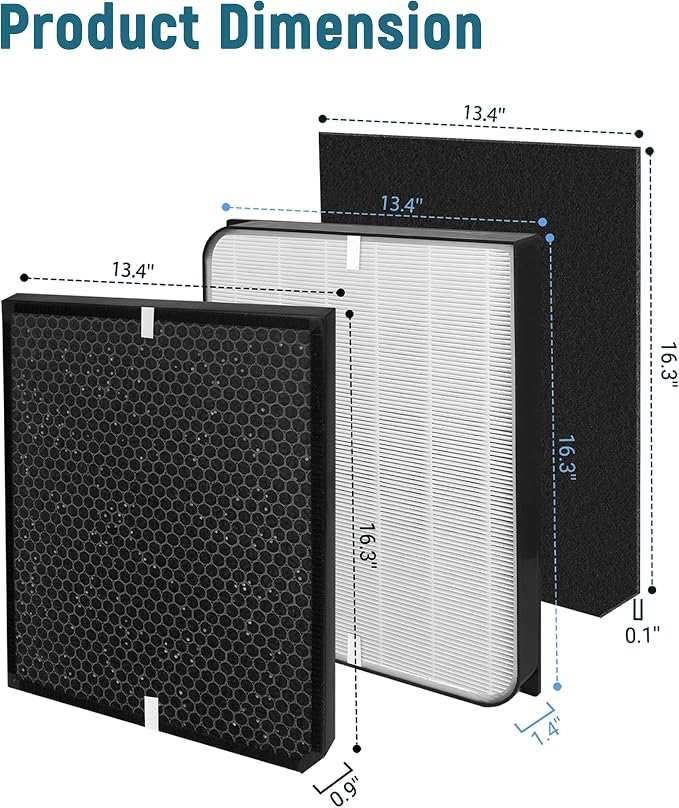 6-Pack AD3000/AD3500 Replacement Filter Compatible - Image 2