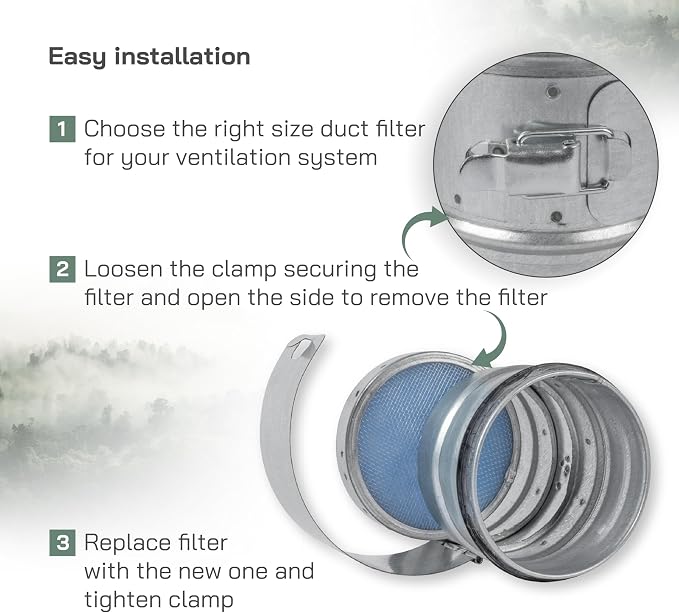 Vent Systems 4" Filter Replacement - Image 5