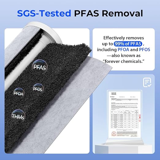 iSpring PFAS-Reducing Whole House Water Filter System, Also Removes Chlorine - Image 2