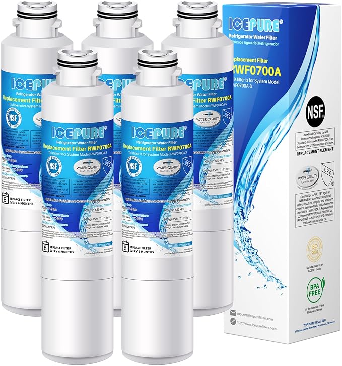 ICEPURE DA29-00020B Refrigerator Water Filter Replacement by ICEPURE