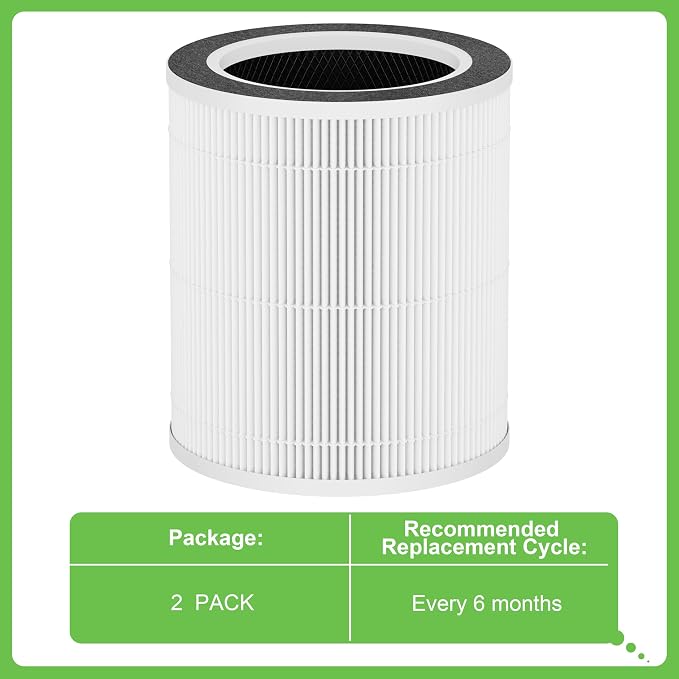 VK-6067B H13 True HEPA Replacement Filter, Compatible - Image 5