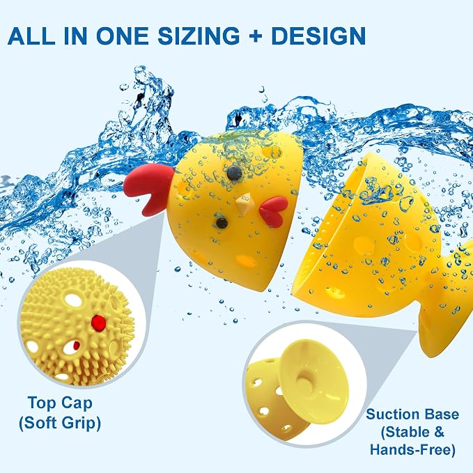 Egg Washer for Fresh Eggs, Egg Scrubber for Fresh Eggs, 2 Reusable Silicone - Image 5