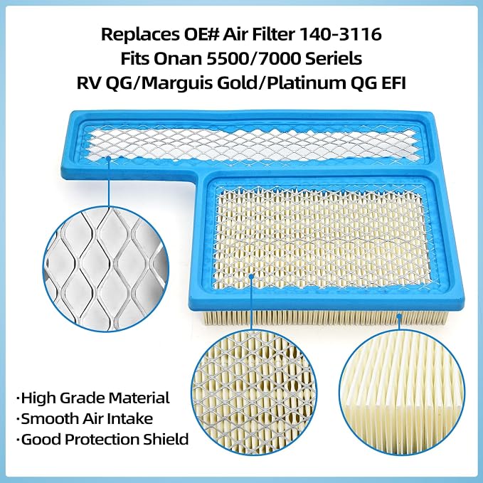 Tune Up Kit for Onan RV QG 5500 7000 Generator Marquis Gold Platinum - Image 2