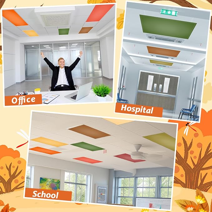 8 Pcs Fluorescent Light Covers - Image 5