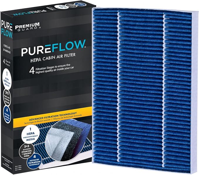 PUREFLOW PC6205HX HEPA Cabin Air Filter | Fits 2009-2017 Chevrolet Traverse by PremiumGuard