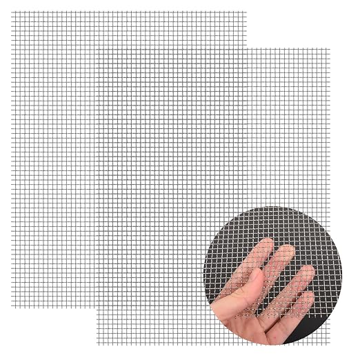 2 Pack 14"x11" Wire Mesh, 5 Mesh Crimped Stainless Steel Mesh, Never Rust - Image 8
