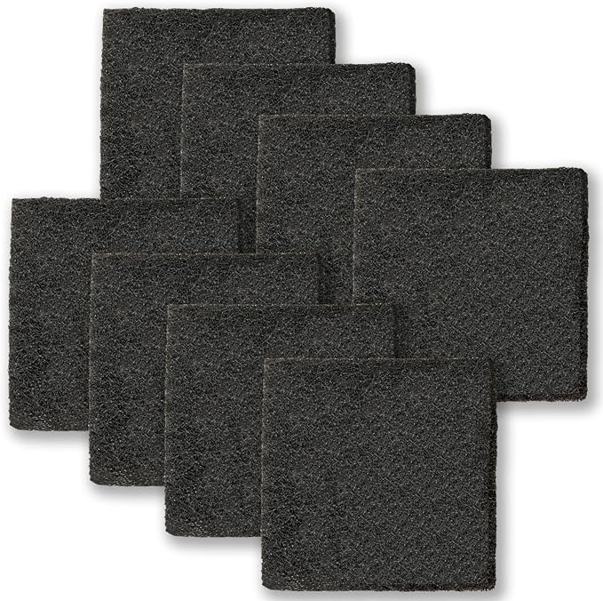 8 Pack Activated Carbon Filters Fits EKO Trash Can - Image 6