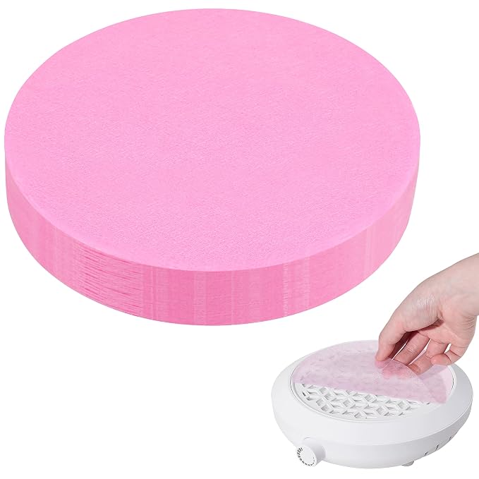 200 Sheets Nail Dust Collector Filter Paper Disposable Nail Dust Filters by HLQHXWHZT