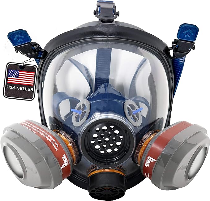 Parcil Distribution Full Face Respirator Mask by ParcilDistribution