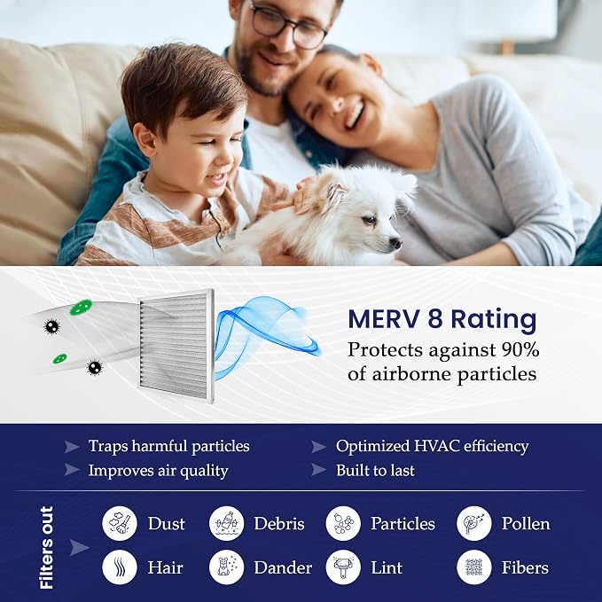 | Merv 8 | Washable & Reusable AC/Furnace Filter | Lifetime HVAC & Furnace Air - Image 5