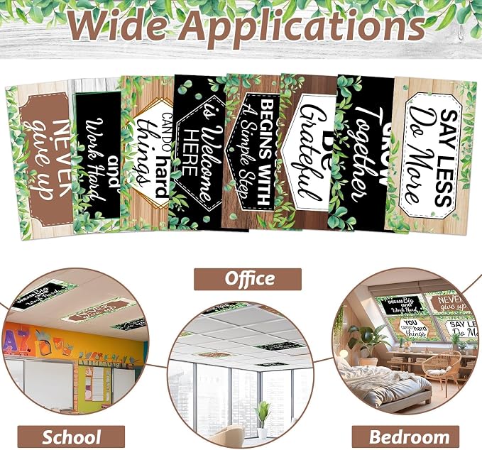 8 Pcs Fluorescent Light Covers - Image 4