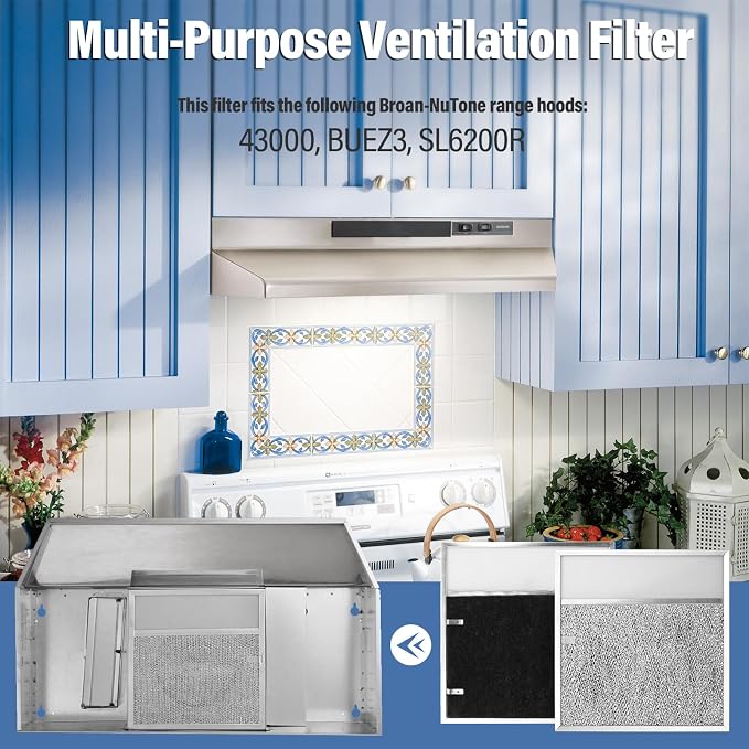 BP57 Range Hood Filter with Light Lens - Image 3