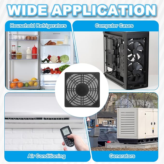 PATIKIL 90mm Fan Filter Grill - Image 7