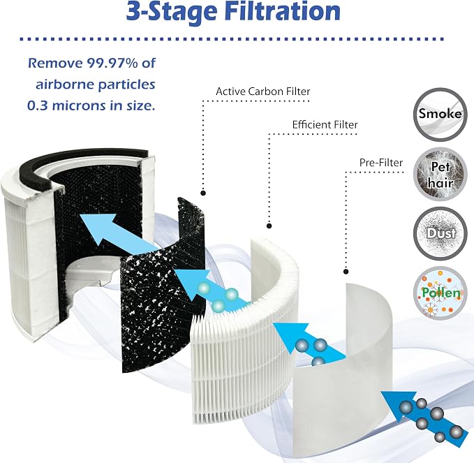 Aurora AR100W Air Purifier for Mold, and Germs - Image 3