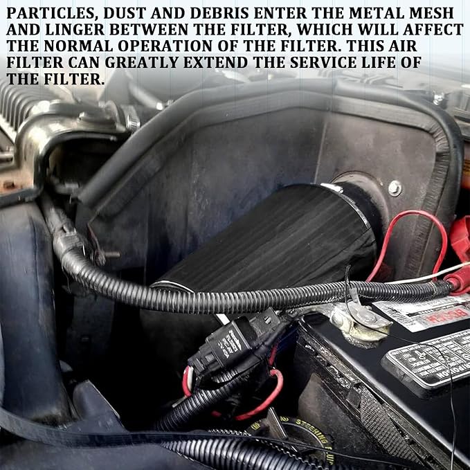 Cold Air Intake Filter Cover, Thickened Dust-proof Water-proof Motorcycle - Image 5