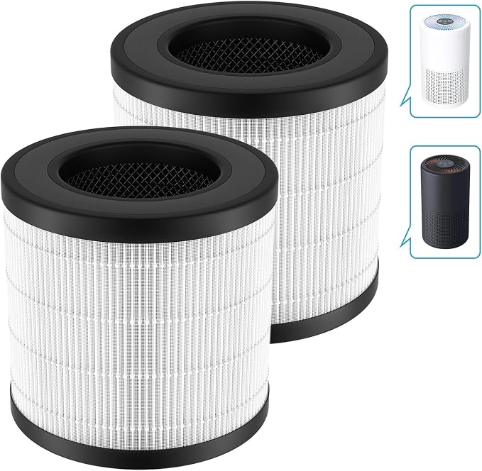 2 Pack PU-P05/AC201B Air Purif-ier Filter by RONGJU