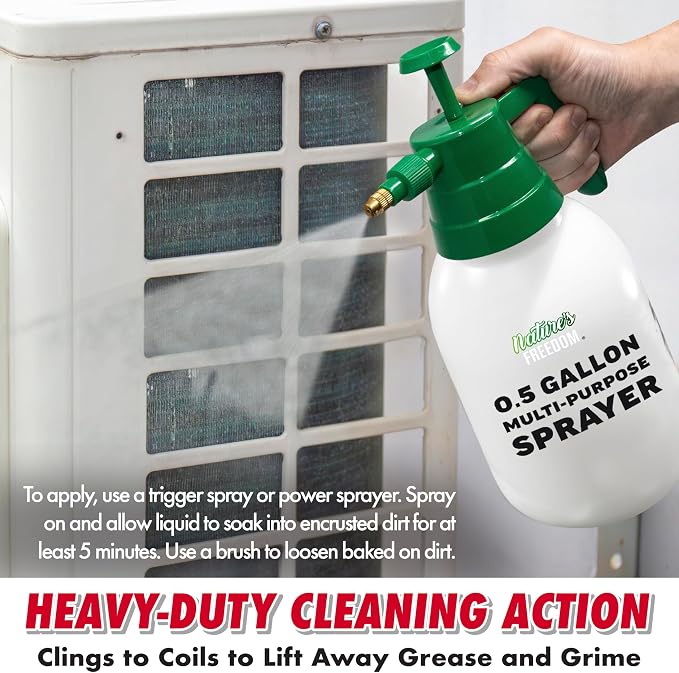 Natural's Freedom HVAC Outdoor Coil Cleaner Gallon - Image 5