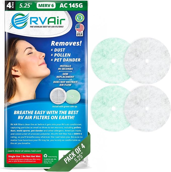 AC Filter - Air Conditioner Replacement Filters - RV Air Cleaner - Camper by RVAair
