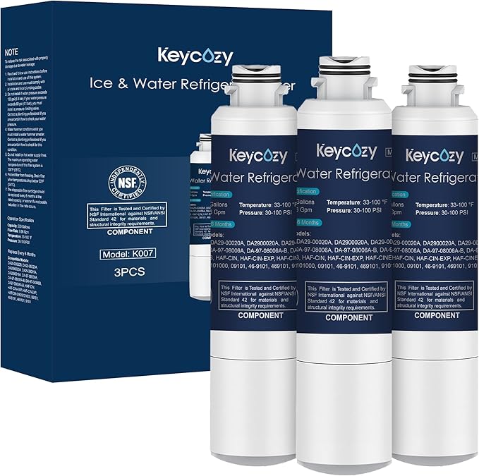 Refrigerator Water Filter Replacement by KeycozyLife