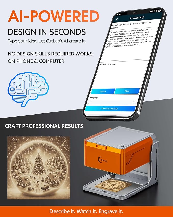 A1 Pro 10W Mini Laser Engraver - Image 3