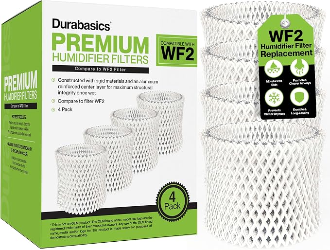 Durabasics Humidifier Filters Compatible by Durabasics
