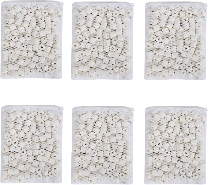 ALEGI Aquarium Premier Bulk Bio Ceramic Rings Filter Media by ALEGIAquarium