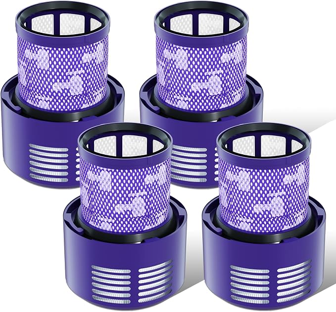 4 Pack Vacuum Filter Replacement Compatible by Mirtola