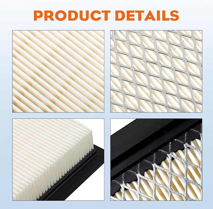 Hipa 499486 698754 Air Filter for Husqvarn YTH2348 John Deere D140 D130 L120 - Image 9