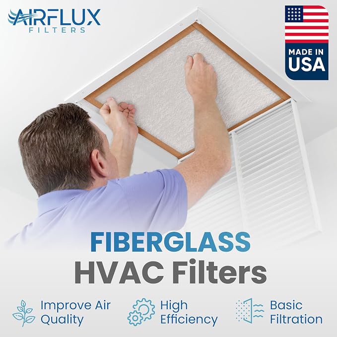 Fiberglass Air Filter -18x20x1Air Filter 12 Pack - Image 2