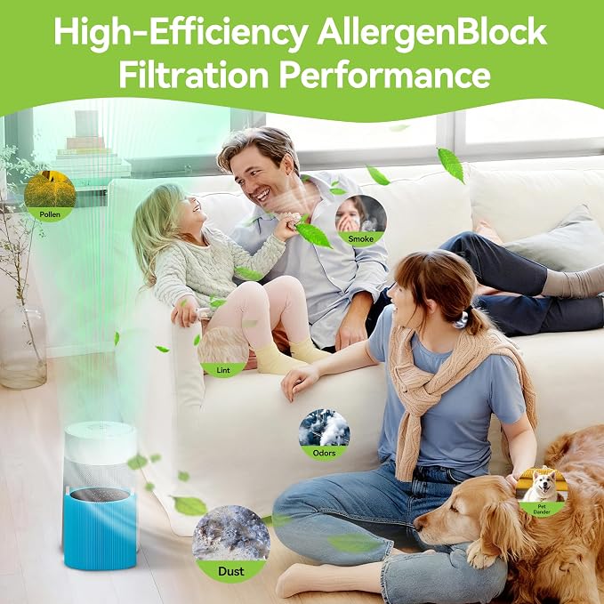 Blue Pure Mini Max AllergenBlock Replacement Filter | Compatible - Image 7