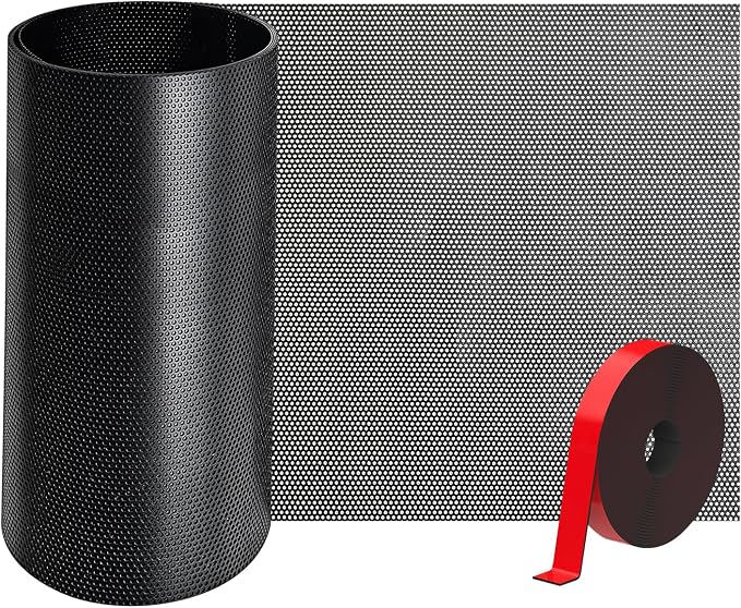 39x5.5 inch Customizable DIY Floor Vent Covers, Magnetic PVC Vent Mesh by Nanningo
