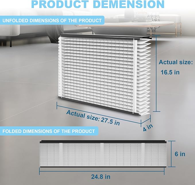 413 Replacement Filter for AprilAire Whole House Air Purifiers Models 1410 - Image 4