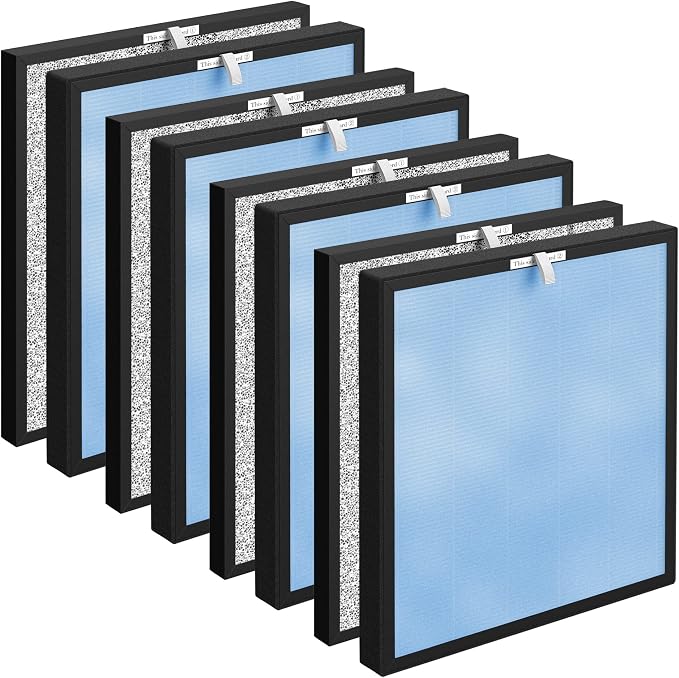 4 Sets HSP001 Replacement Filters by FCFMY