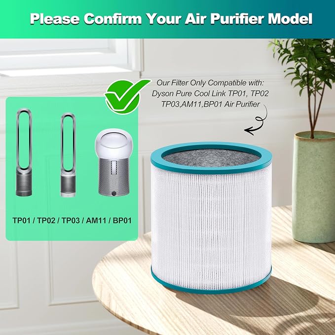 BRENSTEN 1 Pack Replacement Air Purifier Filters - Image 5