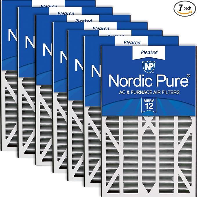 Nordic Pure 16x25x3 MERV 12 Trion Bear Cub 259112-101 Replacement Pleated AC by NordicPure