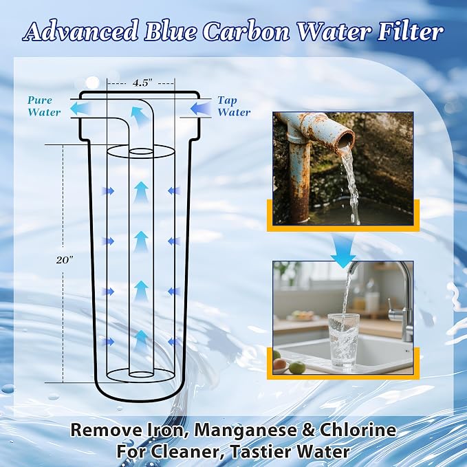 KDF-20BB & GAC Carbon Water Filter - Image 3