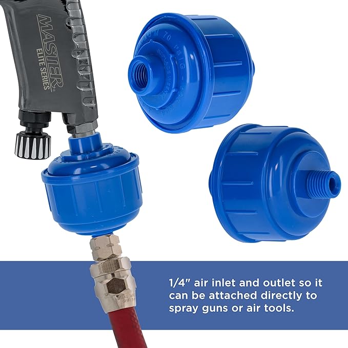 Master Elite Pack of 5 Disposable Mini Air Water Trap Filters - Image 3