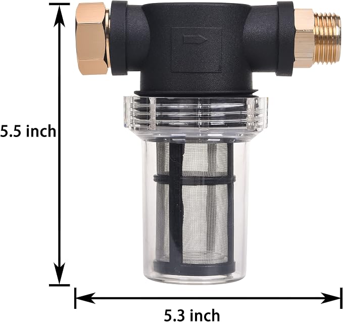 JOEJET Garden Hose Filter, Sediment Filter Attachment - Image 4