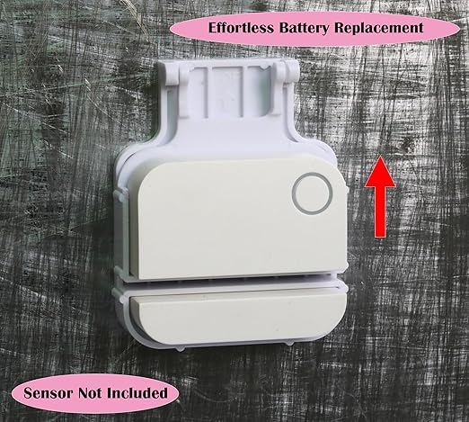 Garage Door Bracket Compatible with R-ing Alarm Contact Sensors (2nd Gen) – Perfect Fit, Reliable Hold, Quick Setup (2 Pack)