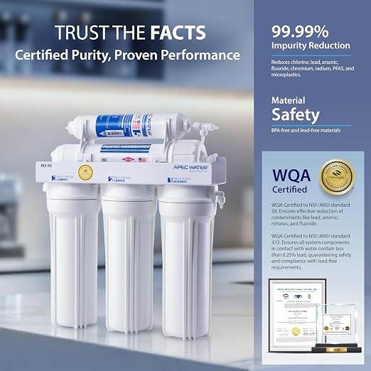APEC Water Systems RO-90 Ultimate Series Top Tier Supreme Certified High Output - Image 4