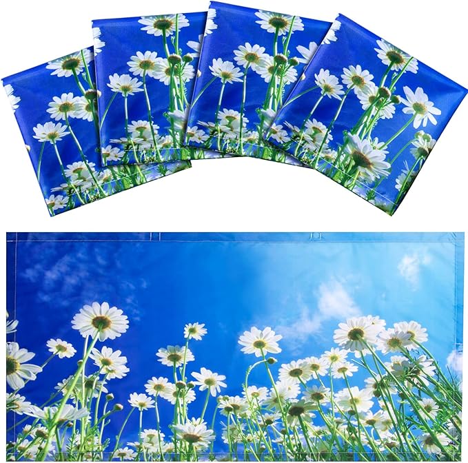Hortsun 4 Pack 4 x 2 Feet Fluorescent Light Covers, Magnetic Light Filters by Hortsun