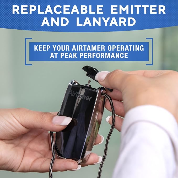 AirTamer A320 Rechargeable Personal Air Purifier, Proven Performance, Virus and - Image 4