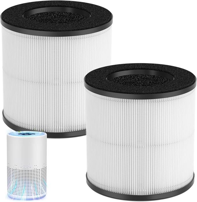 2 Pack AP050 AP052 H13 True HEPA Filter Replacement Fit by Sinnya
